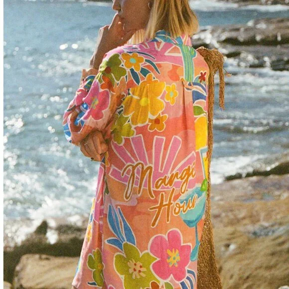 Spell Margi Hour shirtdress, Med - Picture 4 of 11